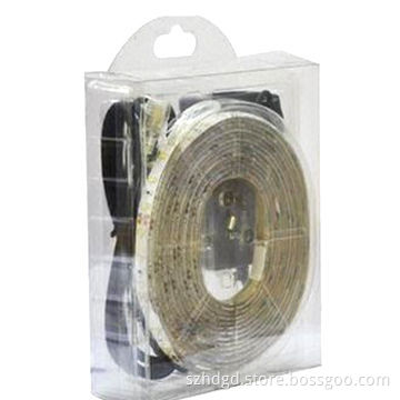 LED Flexible Strip Light with 5m Strip, Power Supply, Wire Lead and 3-piece 8mm Connector